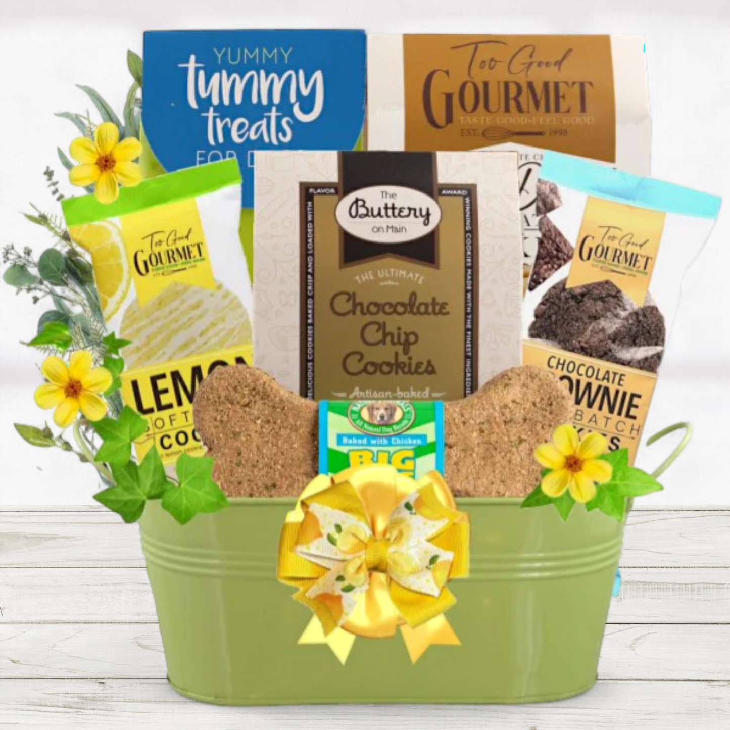 Happy Day! Dog and Owner Gift Basket
