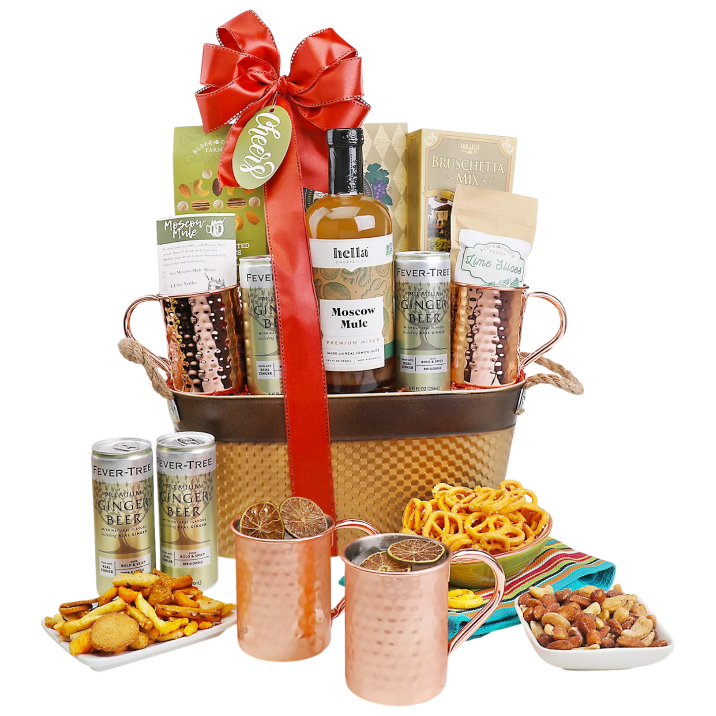 Moscow Mule Cocktail Gift Basket