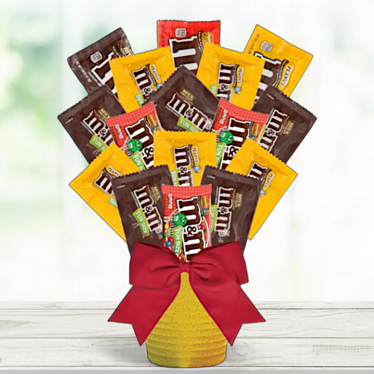 M&M's All Day! Candy Bouquet