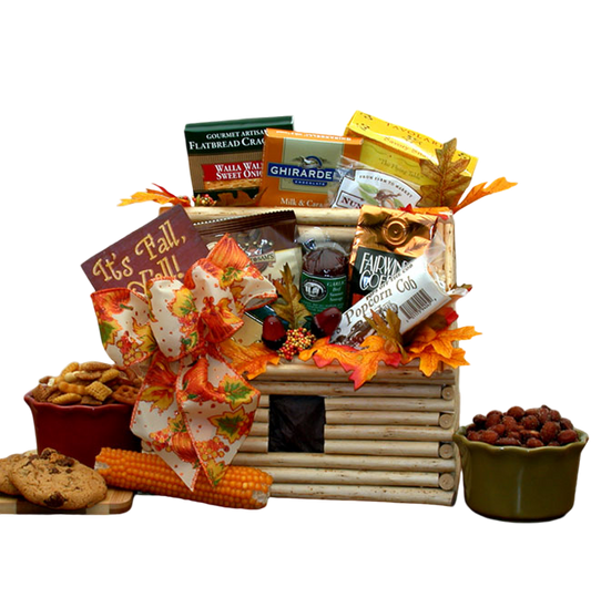 Cozy Cabin Thanksgiving Gift Basket