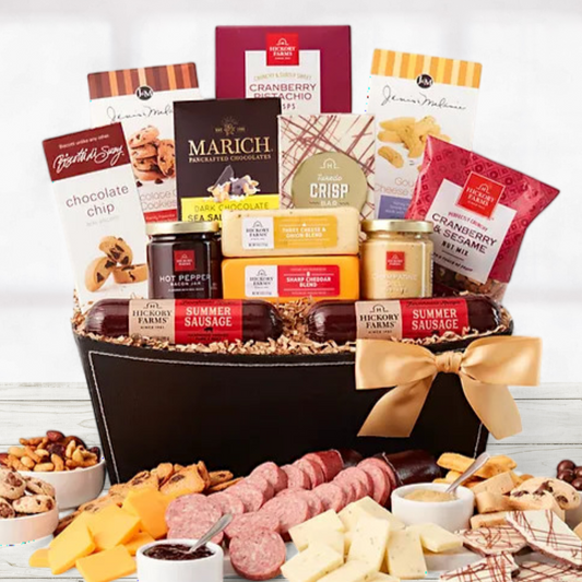 Gourmet Premium Meat & Cheese Gift