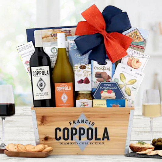 Francis Ford Coppola Duet Gourmet Wine Gift Basket