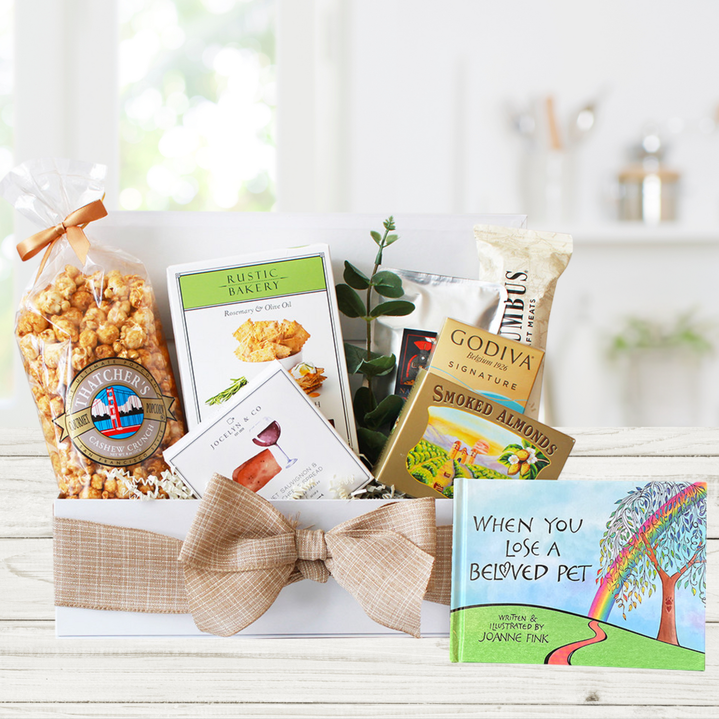 Forever Friends Dog Sympathy Gift Basket