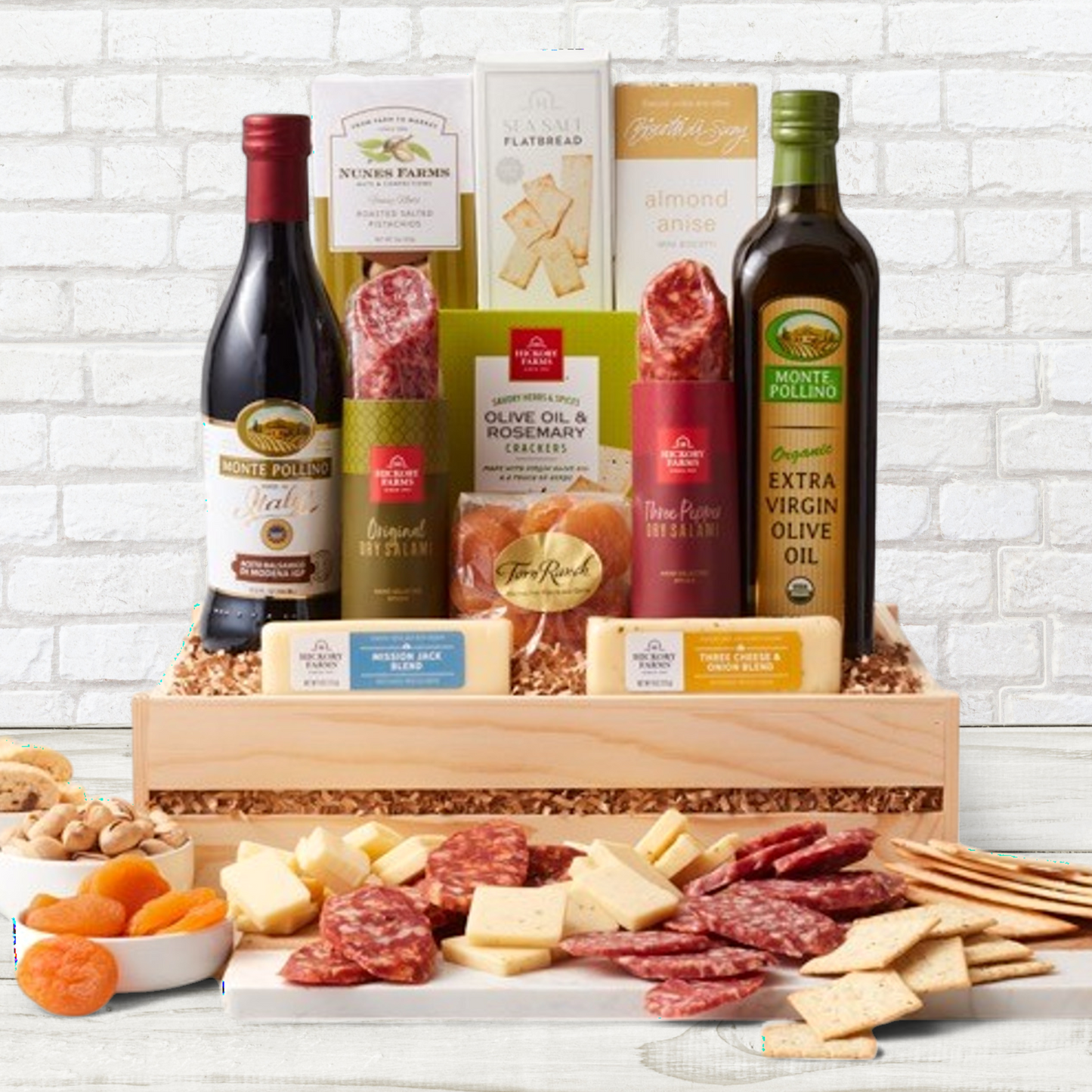 Ultimate Gourmet Meat & Cheese Gift Crate