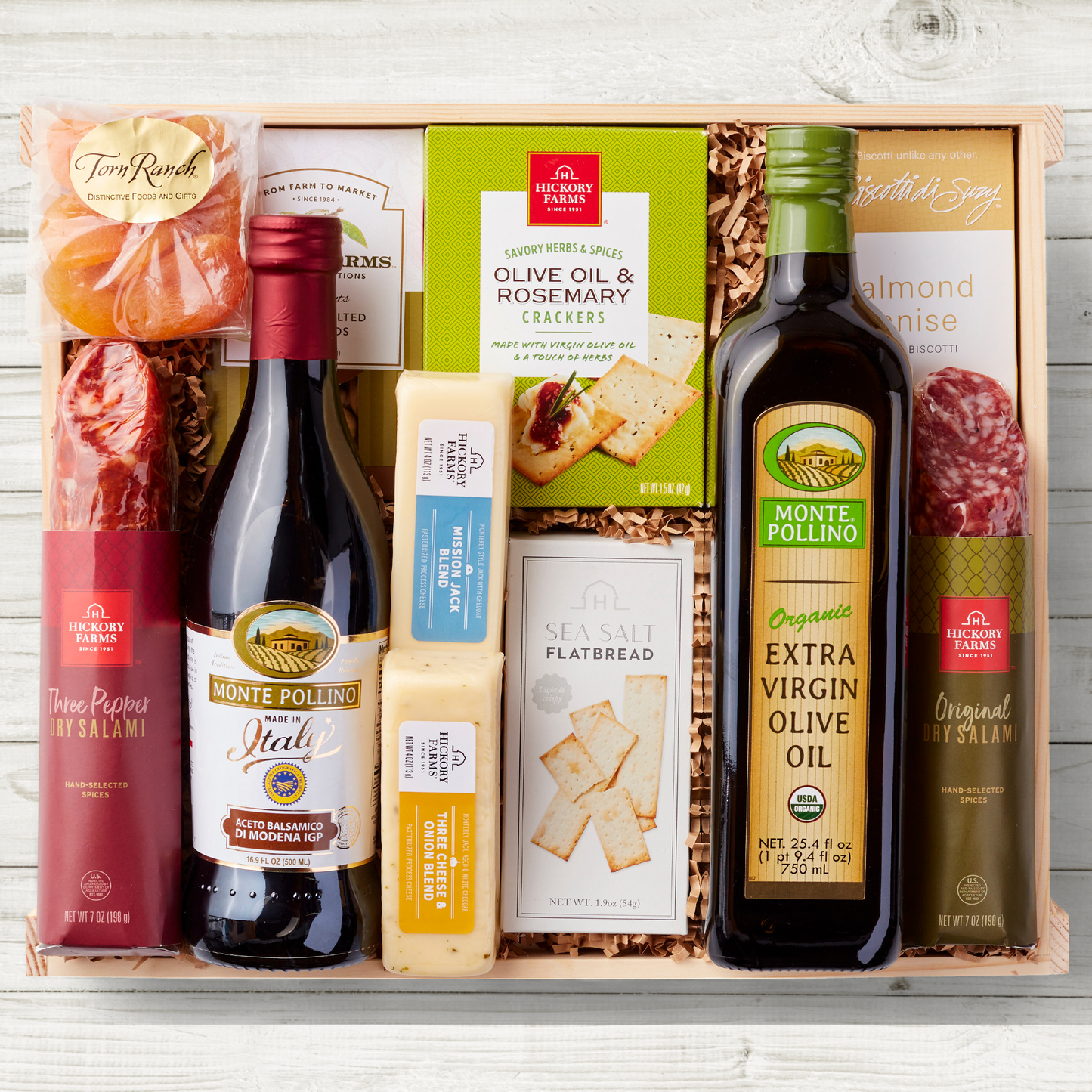 Ultimate Gourmet Meat & Cheese Gift Crate