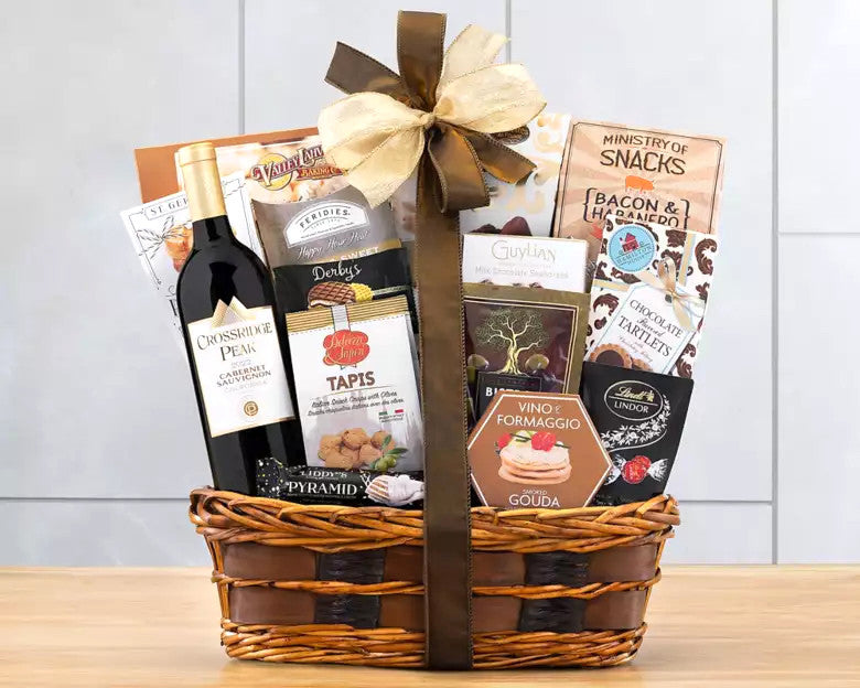 Crossridge Peak Cabernet Wine Gift Basket