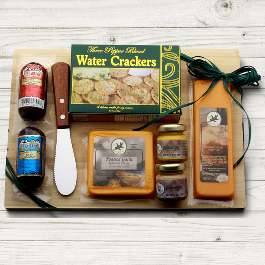 Savory Charcuterie Meat & Cheese Board