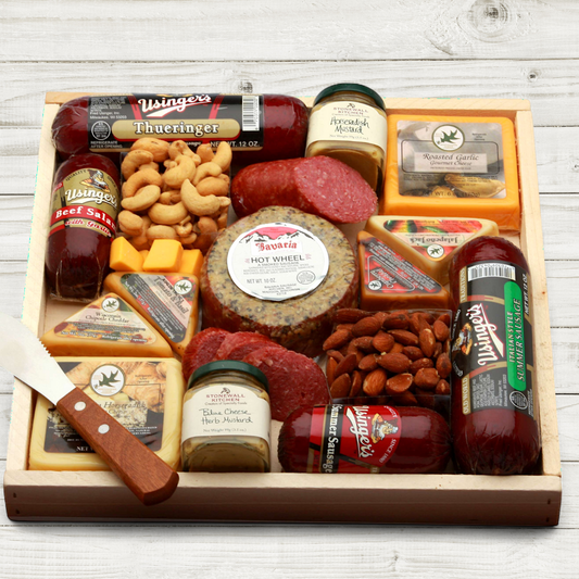 Meat & Cheese Lovers Deluxe Gift Tray