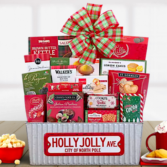 The North Pole Christmas Gift Basket