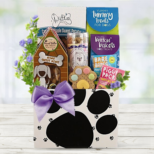 Pawfect Treats Dog Gift Basket