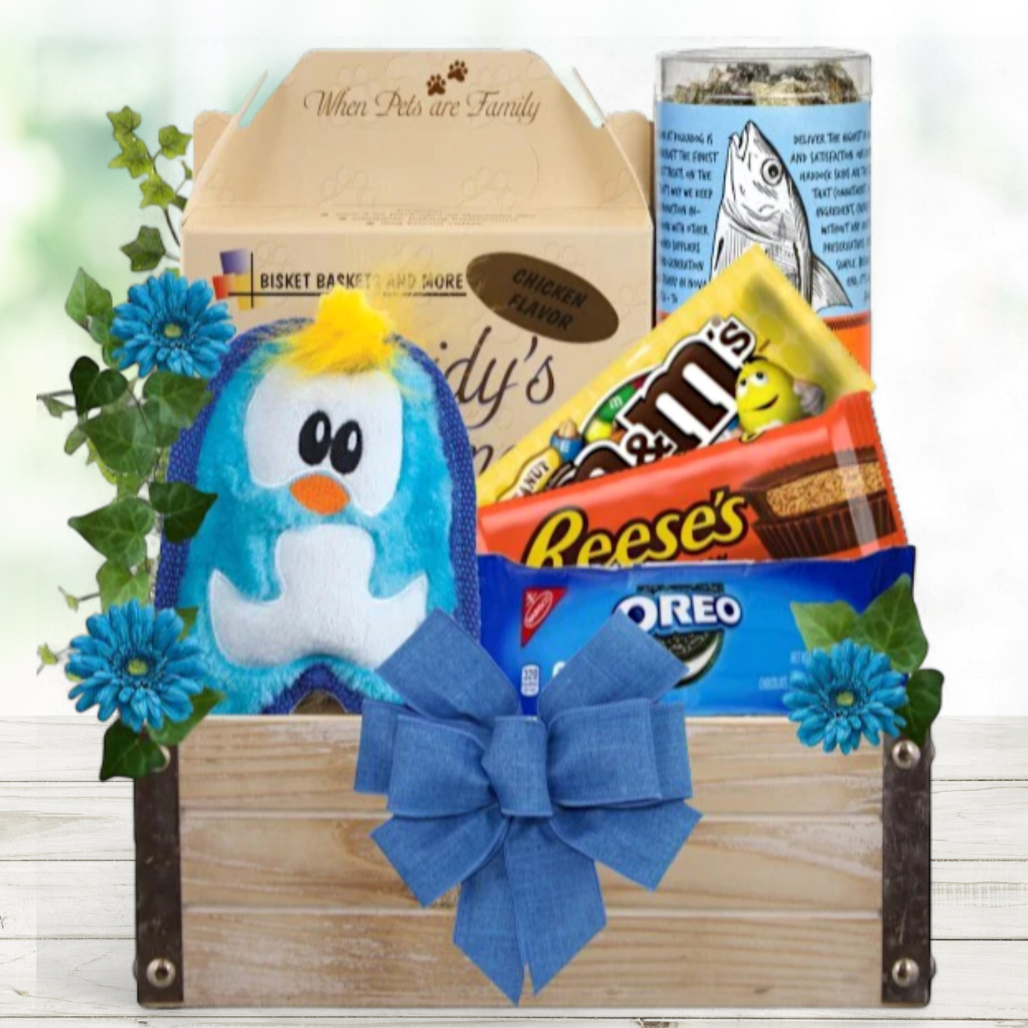 Treats for Two Dog and Owner Gift Basket