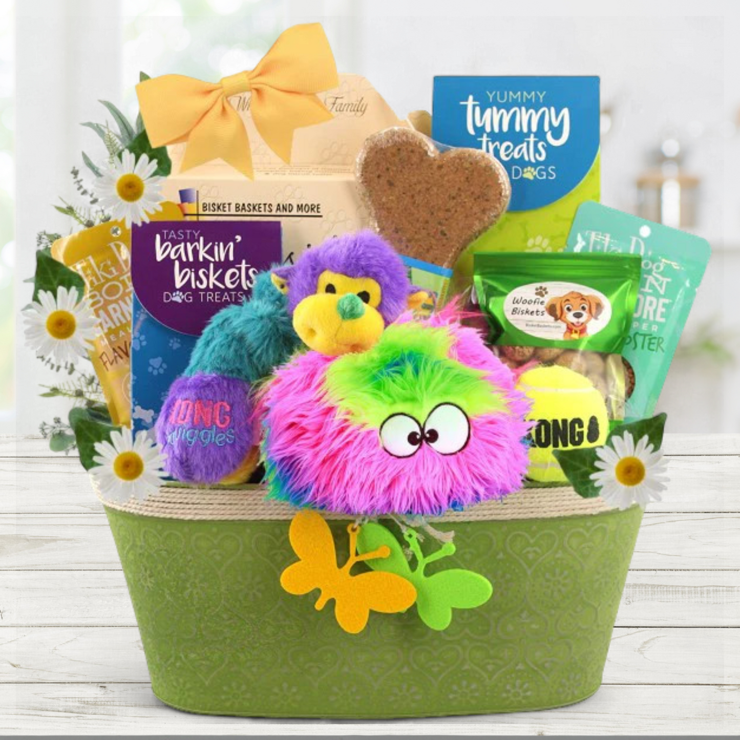 Tons of Fun! Dog Gift Basket