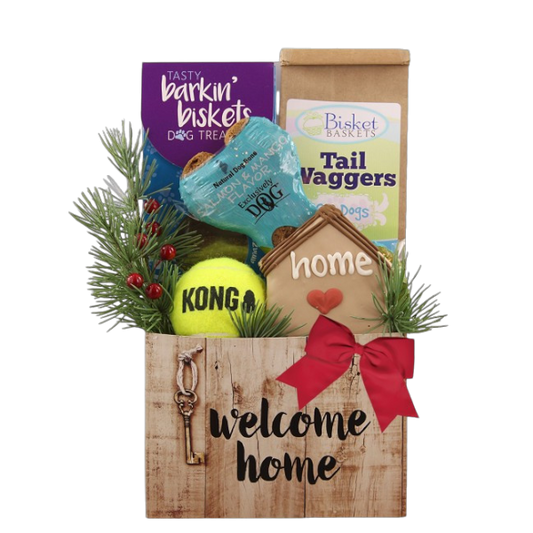 Welcome Home Holiday Dog Gift